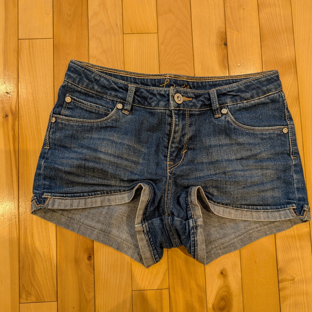 Denim Blue Women's Shorts
